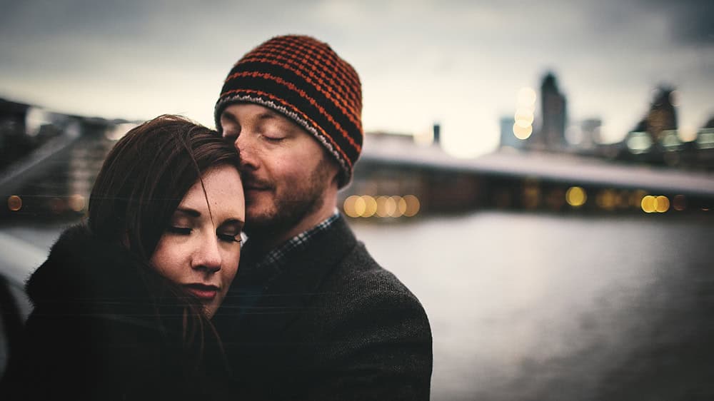 David & Helen { London Engagement shoot at South Bank and Borough Market }