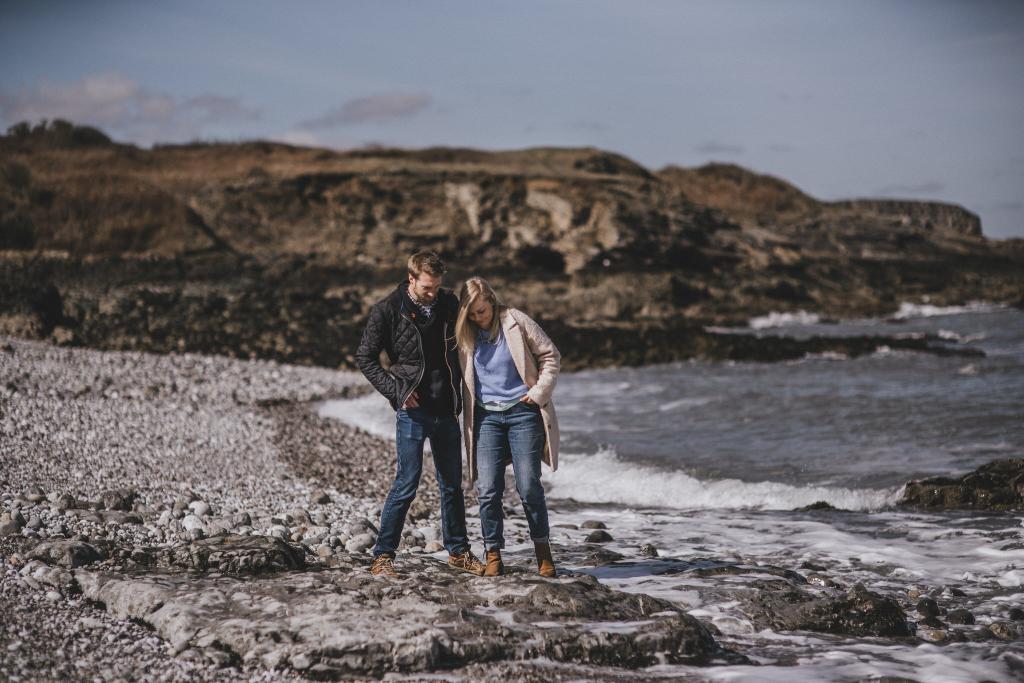 The rugged beauty of Penmon beach, from an Anglesey Wedding Photographer