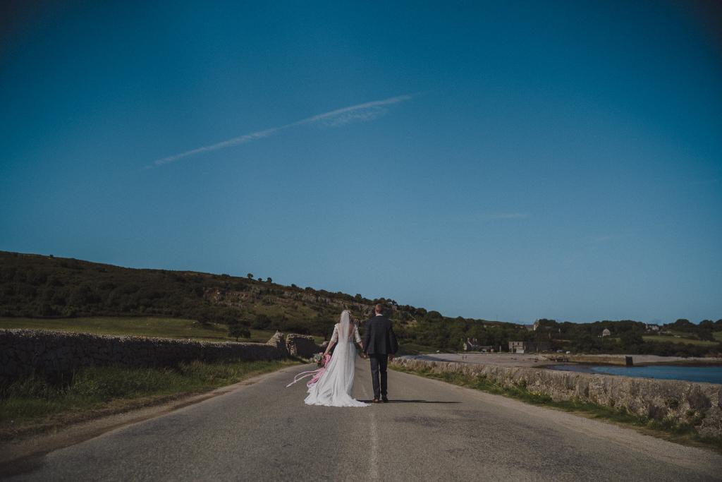 The road from Beaumaris to Penmon from an Anglesey Wedding Photographer