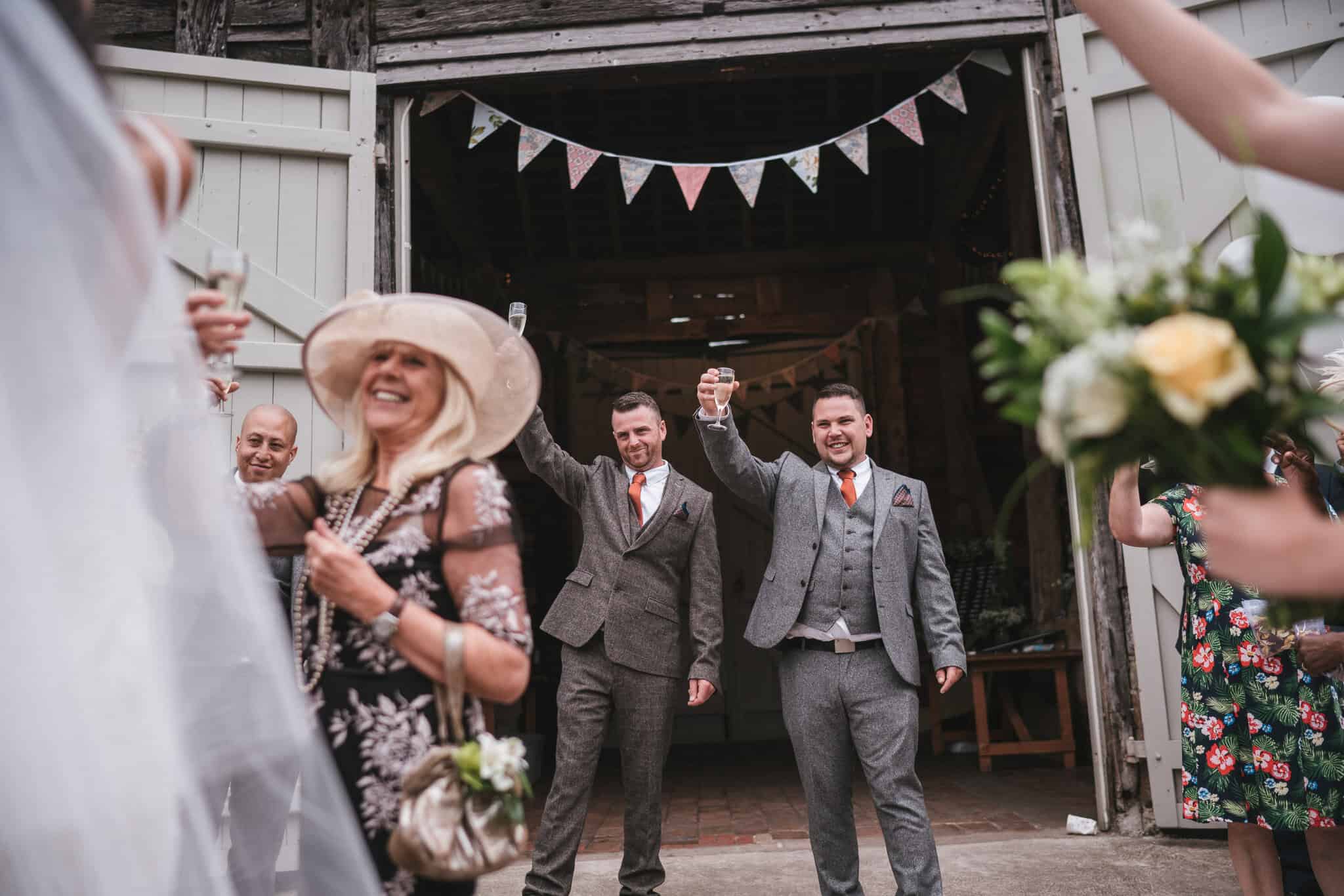 Celebrations by Pimhill Barn Wedding Photographer