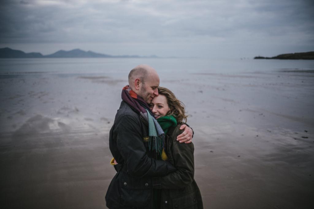 Low tide on Ynys Llanddwyn, from an Anglesey Wedding Photographer
